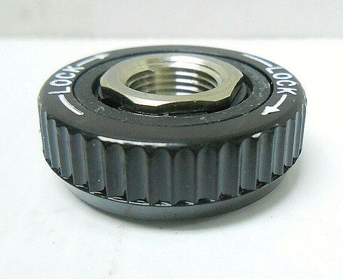 EM1-0800 JAN HARDWARE KNOB, LOCK NUT NEW OLD STOCK - Picture 3 of 7
