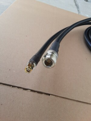 US MADE  LMR-400 (CNT-400) N Female to SMA Male Coax Cable