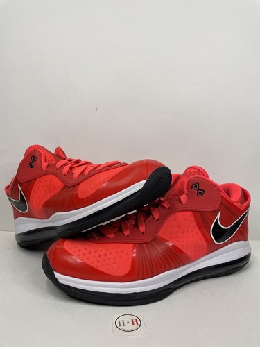 solar red lebron 8