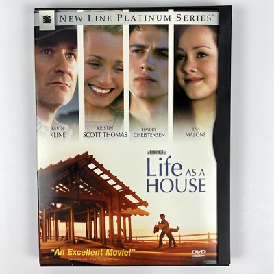 Life As A House Movie DVD 2002 New Line Platinum Series