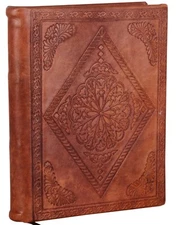 Handmade Journal Diary Embossed with Unique Design 240 Pages US