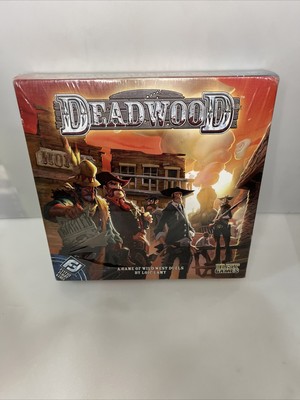 Deadwood Board Game, 2011 Fantasy Flight Dust Games Old Wild West Duel Cowboys