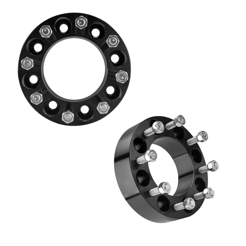 4Pcs 8x170 Wheel Spacers 2 inch 14x1.5 For Ford F-250 F-350 Super Duty Excursion - Image 4 of 4