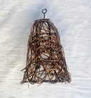 1 Grapevine Wire Bell Liberty Wedding Decor Grape Vine Ornament Xmas Tree Wreath — photo 5