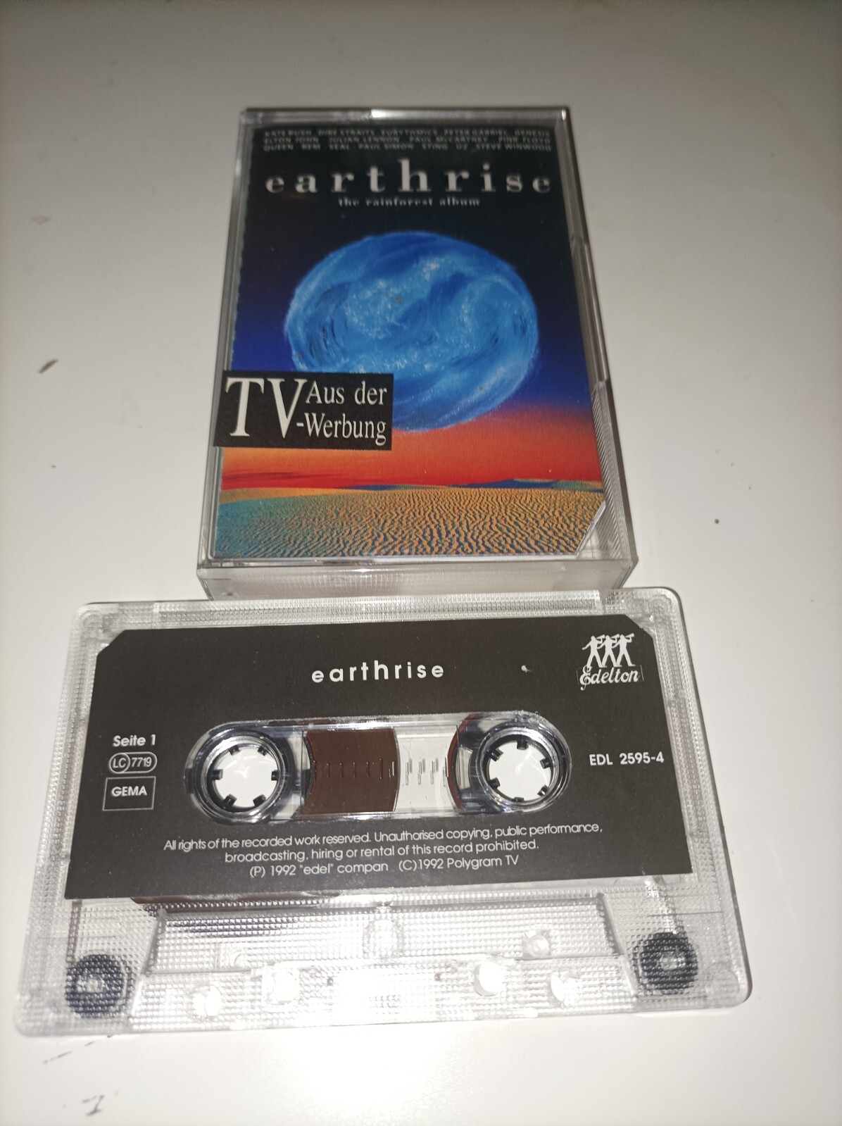 Earthrise The Rainforest Album Cassette TESTED