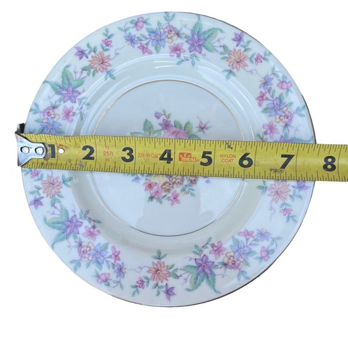 4 Theodore Haviland New York Springtime Salad Side Dessert Floral Plates 7.5" - Imagen 10 de 12