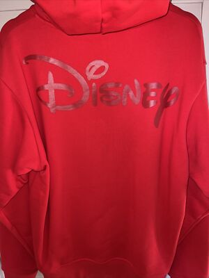 Kith X Disney Mickey Mouse Box Logo Hoodie Red Medium | eBay