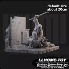 Anime Red Hood VS Joker Resin 3D Print GK Figure DIY Model Unpainted