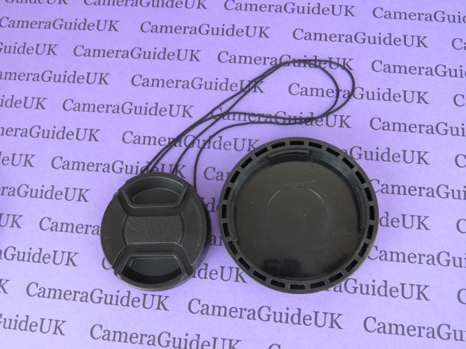 46mm Centre Pinch Front Lens Cap and Rear Lens Cap for Nikon Z 46mm lenses - Image 3 of 3
