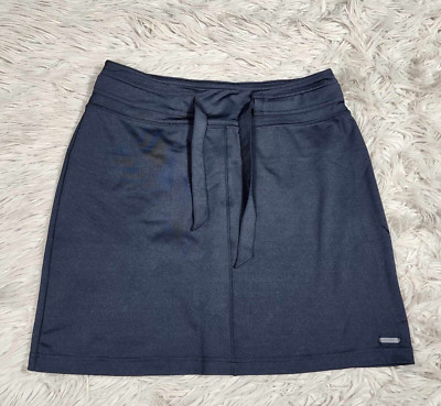 Merrell Skirt Women's Small Black Opti-Wick Athletic Pull On UPF 50+ Stretch 