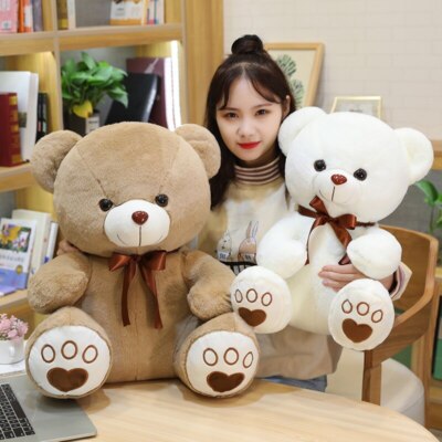 35/50/60CM 5 Colors Bow-Knot Teddy Bear Doll Stuffed Animal Bear Plush Toys