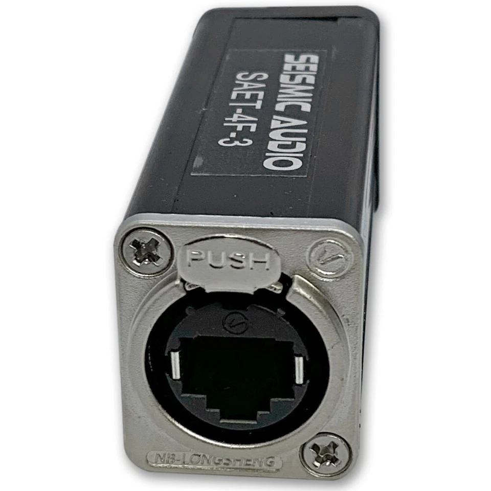 4 Channel RJ45 Ethercon to XLR Female Breakout Audio Snake Cable - 3 Feet - Image 3 of 4