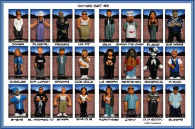 Homie Figures KEYCHAIN Series 3 Lowrider Chicano Mexico La Raza
