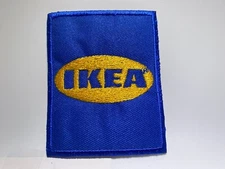 IKEA  NEW  EMBROIDERED  IRON ON & SEW ON PATCHES DIFFERENT SIZES