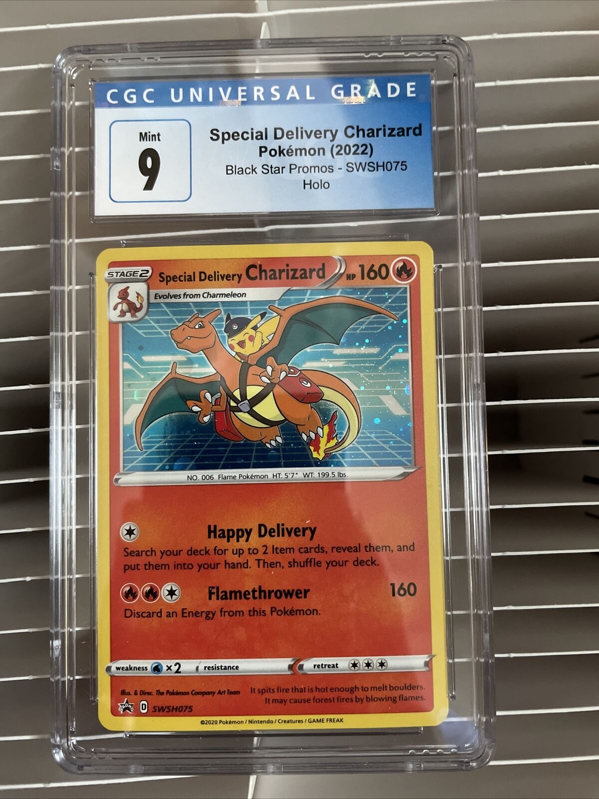 Pokemon Special Delivery Charizard BGS 9 plandetransformacion.unirioja.es