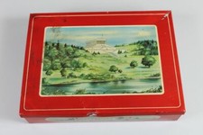 C4/  Vintage - alte M&uuml;ller Reklame Blechdose - Motive aus Regensurg - 31x23 /S73