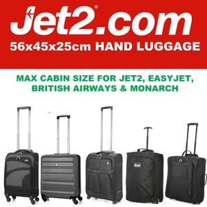 jet2 hand luggage size 2018