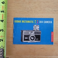 KODAK INSTAMATIC 304 CAMERA USER MANUAL BOOKLET INSTRUCTION VINTAGE 2