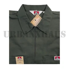 BENDAVIS Solid Short Sleeve 1/2 Zip Shirts (S to 5XL) *BEN DAVIS