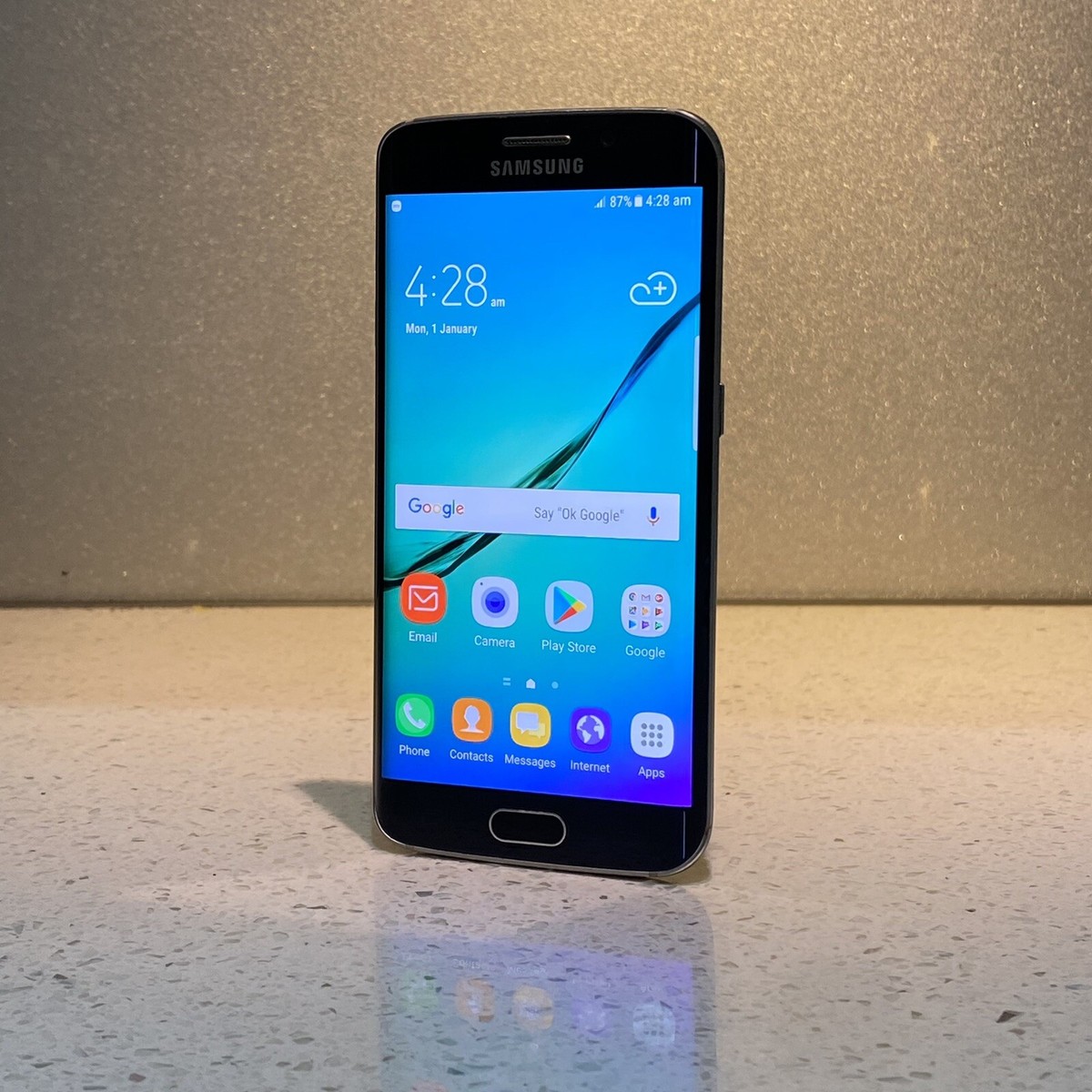 Samsung Galaxy S6 Edge SM-G925I 64GB black, #65 /DO | eBay