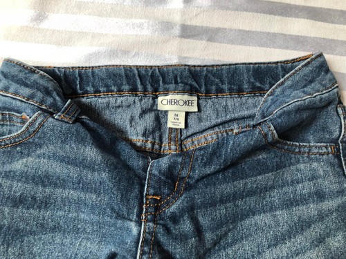 Cat & Jack Girls Jean jacket, Cherokee Jean Shorts & PBX Jeans - Sz 7/8 - Picture 8 of 13