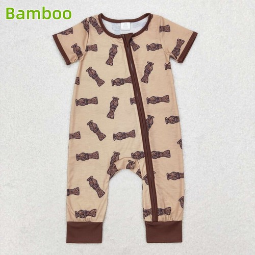 Baby Boys Sibling Camo Duck Bawl Bamboo Pajama Set and Romper - Picture 8 of 21