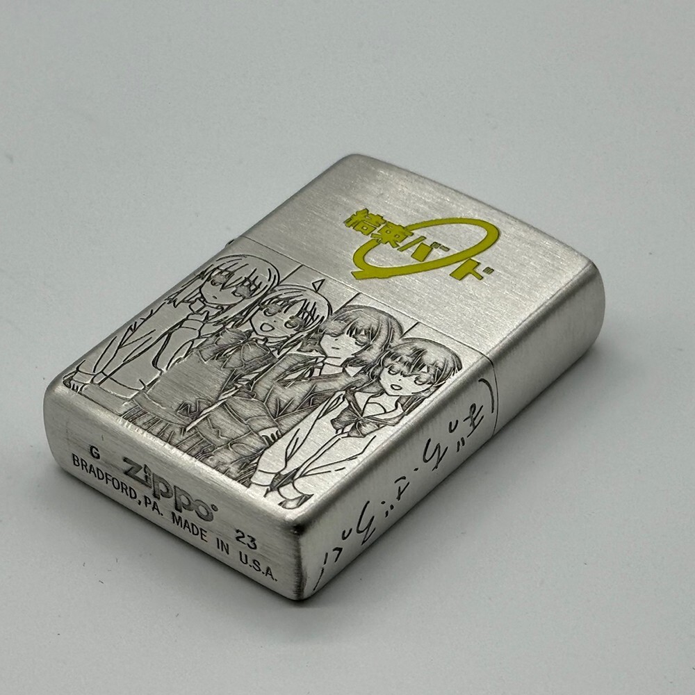 Zippo Bocchi The Rock Kessoku Band Girls Silver 3 Sided Zippo Bocchi The Rock Kessoku Band Girls Silver 3 Sided