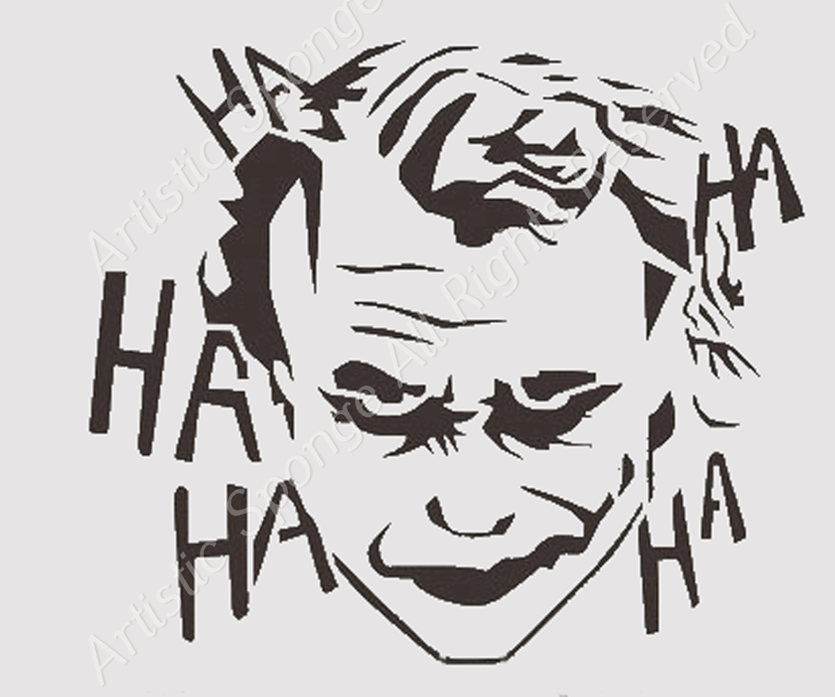 JOKER Reusable Stencil A3 A4 A5 Modern Art Halloween Hero Cartoon Movie / Joker2 | eBay joker-reusable-stencil-a3-a4-a5-modern-art-halloween-hero-cartoon-movie-joker2-ebay