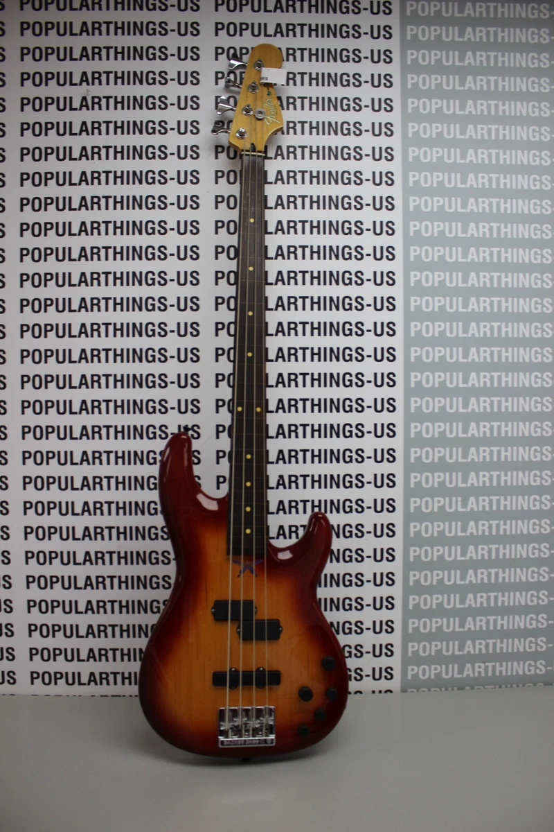 Fender Zone Bass 4 String Bass Guitar Sunburst eBay