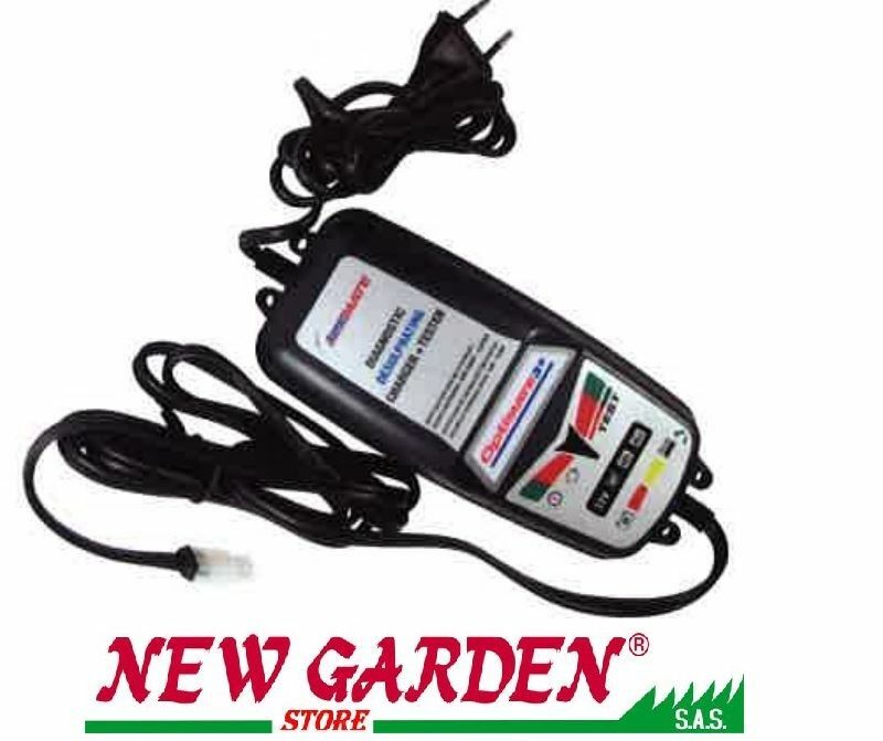 OFFERTA Caricabatterie 12V 900mA + Tester Integrato - Codice 310030