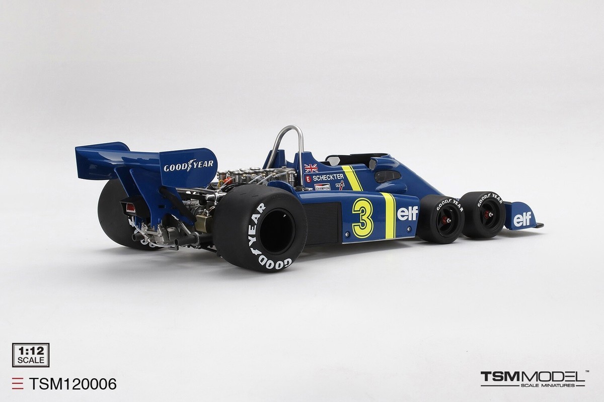 【TrueScale】Tyrrell P34 Swedish 優勝車　#TS2 True Scale 1:8 Jody Scheckter Tyrrell P34 #3 Winner Swedish