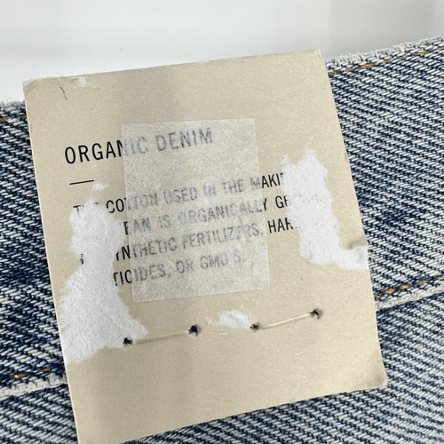 AGOLDE Riley High Rise Straight Jeans Crop Sz 32 Organic Cotton Light Wash NWT - Picture 5 of 18