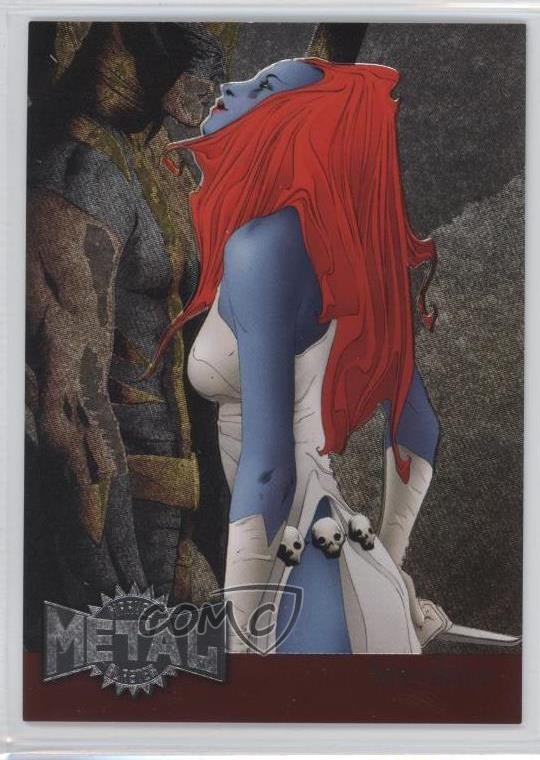 2015 Marvel Fleer Retro 1995 Fleer Metal Blaster Mystique #27 2r7
