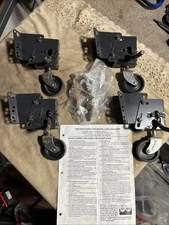 CRAFTSMAN Table Saw Radial Jointer Wheels  Casters Tapered Stand Mobile Ex Cond