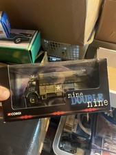 Corgi Nine Double Nine Army Fire Service Truck