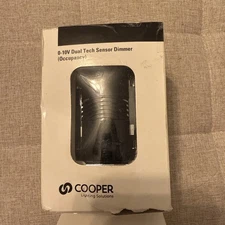 Cooper Lighting Solutions OSW-D-010-B Dual Tech Sensor Dimmer 0-10v
