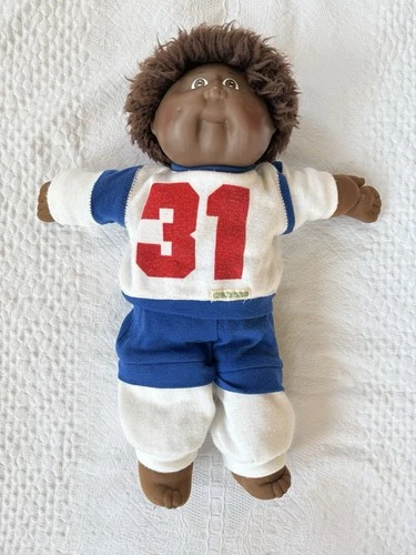 Vtg 80s CPK Cabbage Patch Kids Doll African American Boy Vintage