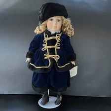 Vintage - Leonardo Collection Porcelain Doll -  Ilana - 46cm