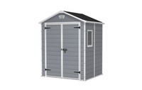 Keter Manor Garden Shed 6x5ft, Grey