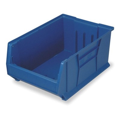 QUANTUM STORAGE SYSTEMS QUS974BL Bin,Blue,Polypropylene,11 in 1UVP8