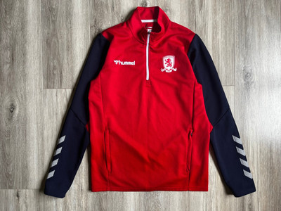 Middlesbrough Football Jacket Hummel Training Soccer England size M