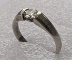 Vintage men's ring sterling silver 925 Size 8 Weight 2.91 g.