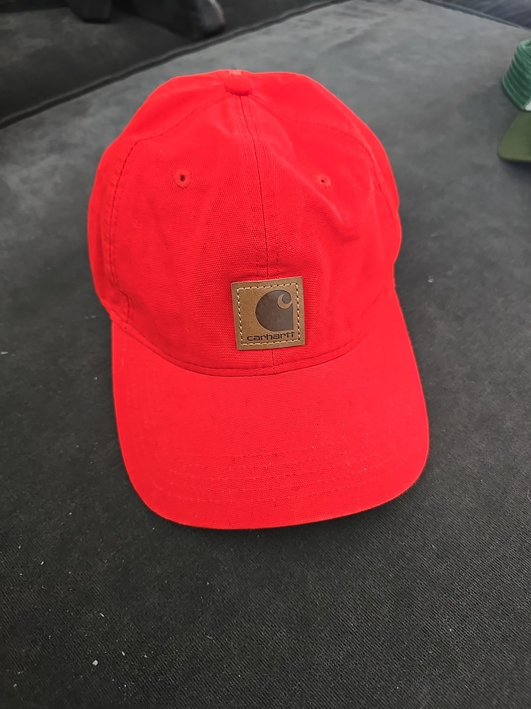 Carhartt Orange Performance Baseball Cap for Men and Women