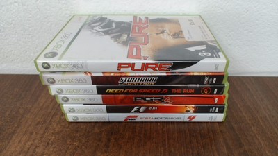 6 x XBOX 360 Rennspiele. Die meisten haben Anleitungen, , verschiedene, , Xbox 3