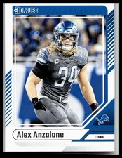 2024 Donruss #81 Alex Anzalone Detroit Lions