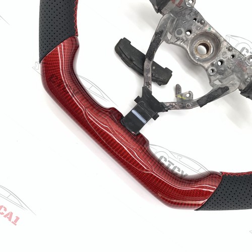 Custom Carbon Fiber Steering Wheel for Lexus GS300 GS350 GS430 ES240 2006-2011 - Picture 6 of 9