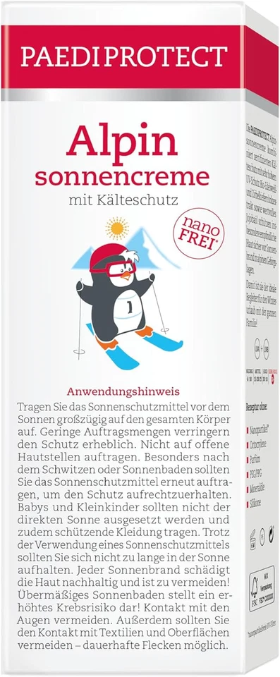 Crema Solare Viso Montagna SPF 50+ per Bambini E Adulti 30 Ml, Protezione Viso E - Immagine 2 di 4