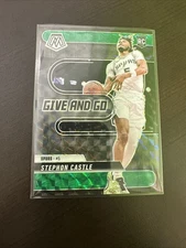 2024-25 Mosaic Basketball - Stephon Castle RC - Green Mosaic Give and Go #6