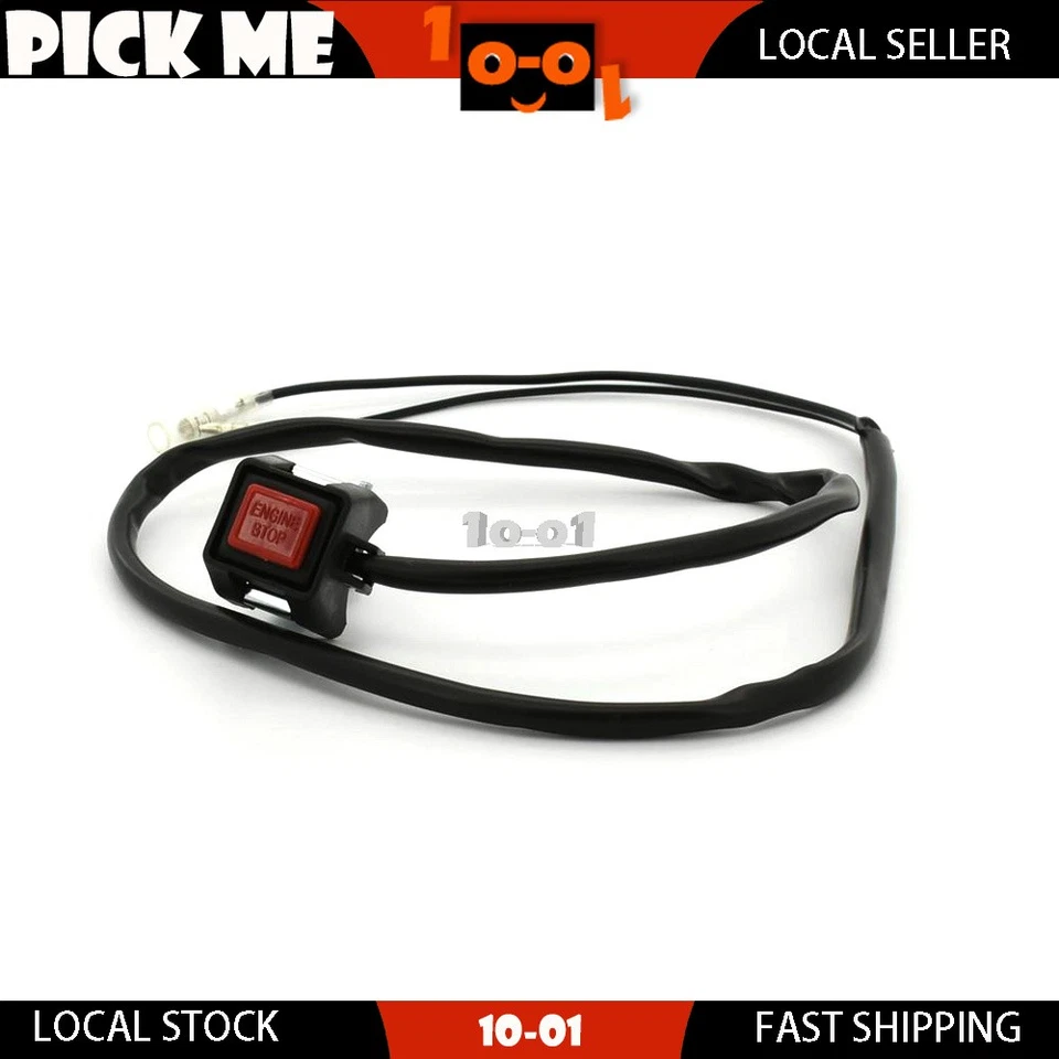 Motorcycle Kill Button kill Switch Fit Yamaha WR500Z 1992 1993 - Image 3 of 4