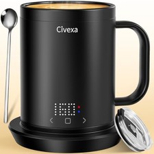 Rechargeable Self Heating Coffee Mug, Fast Heating  High Temperature, 14 Oz